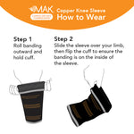 Load image into Gallery viewer, IMAK® Compression Copper Knee Sleeve
