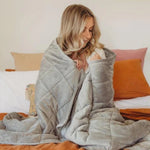 Load image into Gallery viewer, The Oodie Weighted Blanket - Grey
