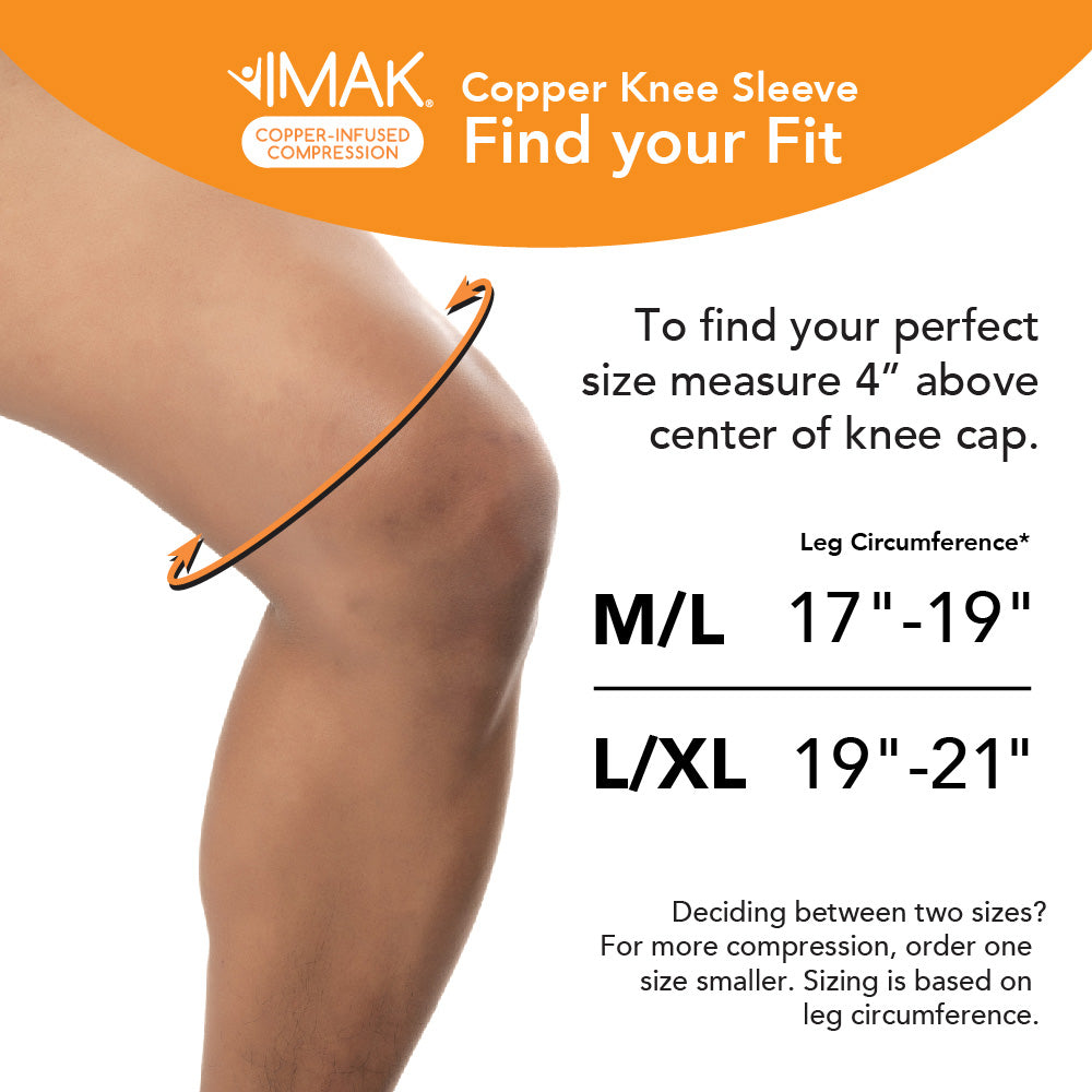 IMAK® Compression Copper Knee Sleeve