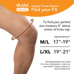 Load image into Gallery viewer, IMAK® Compression Copper Knee Sleeve
